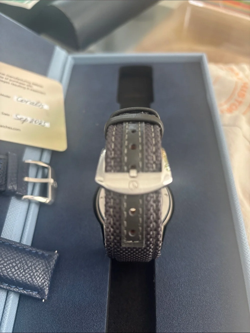MD Watches “Connemara” Like New, in box with papers
